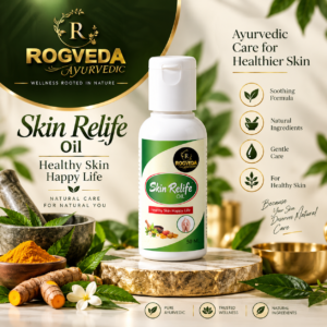 Rogveda Skin Relief Oil for Psoriasis Care