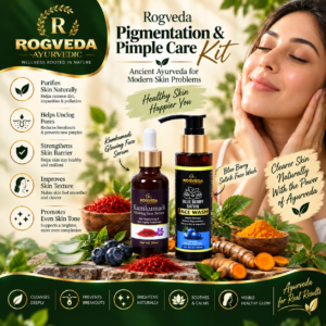 Rogveda Pigmentation & Pimple Care Kit